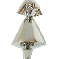 Doodoo Face  bronze nickelé 70 cm