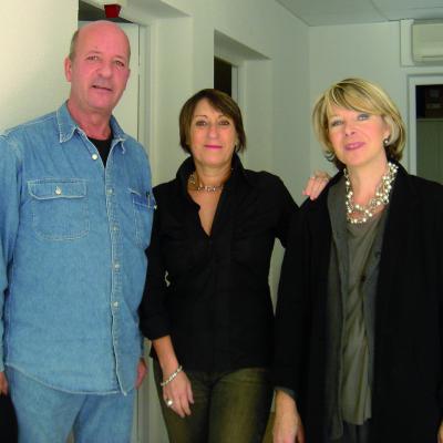 avec Bernard reyboz et Laure Matarasso