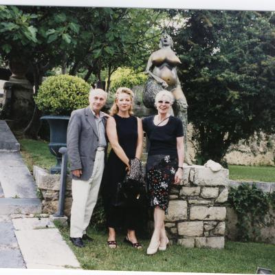 avec  Jacques de la Villeglé